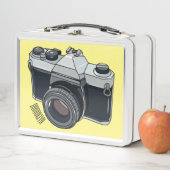 フィルムカメラ漫画イラストレーション メタルランチボックス (インサイチュ)