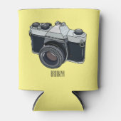 フィルムカメラ漫画イラストレーション 缶クーラー (正面)