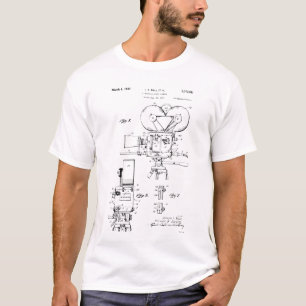 フィルムカメラ特許 Tシャツ