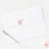 フィルムガール – 上衣シルク スクエアシール (封筒)