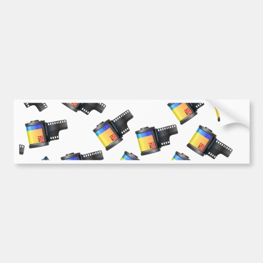 フィルムキャニスタ バンパーステッカー (正面)