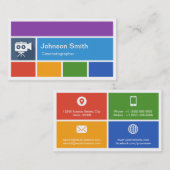 フィルムシネマタグラファー – クリエイティブモダンメトロスタイル 名刺 (正面/裏面)