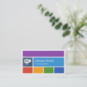 フィルムシネマタグラファー – クリエイティブモダンメトロスタイル 名刺 (スタンド正面)