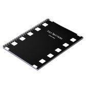 フィルムストリップカスタムノート ノートブック (左側)