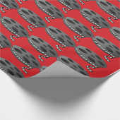 フィルムストリップパターンムービーのラッピング紙 ラッピングペーパー (角)