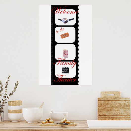 フィルムストリップパーソナライズされた: ポスター (キッチン)