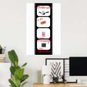 フィルムストリップパーソナライズされた: ポスター (ホームオフィス)