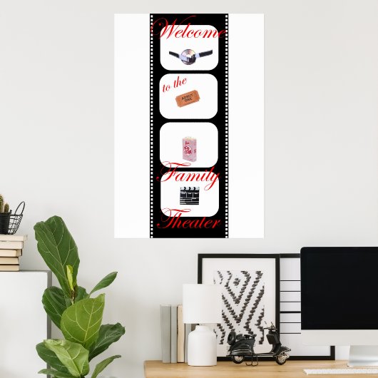 フィルムストリップパーソナライズされた: ポスター (ホームオフィス)