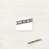 フィルムストリップパーソナライズされたDIY ポストイット (デスク上)