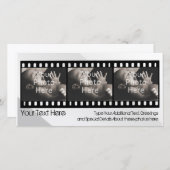 フィルムストリップフォトカード、任意の大事な行事... (正面/裏面)