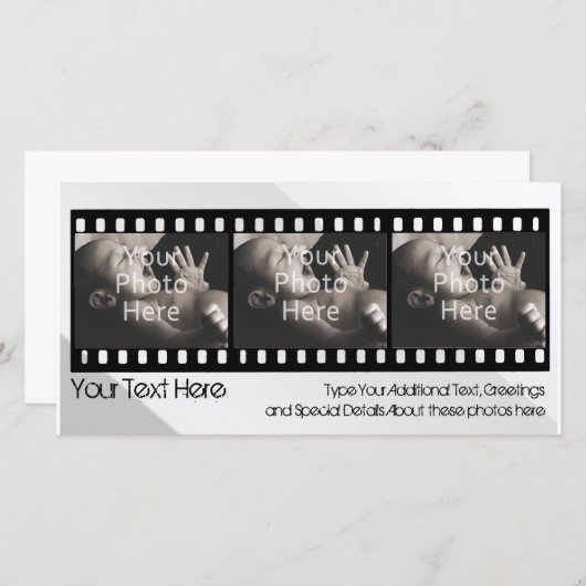 フィルムストリップフォトカード、任意の大事な行事...
