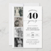 フィルムストリップフォト40周年記念式典の招待状 招待状 (正面)