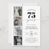 フィルムストリップフォト75周年記念式典の招待状 招待状 (正面)