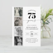フィルムストリップフォト75周年記念式典の招待状 招待状 (スタンド正面)