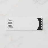フィルムストリッププロファイルカード スキニー名刺 (裏面)
