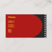 フィルムストリッププロファイルカード 名刺 (裏面)