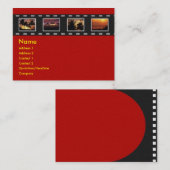 フィルムストリッププロファイルカード 名刺 (正面/裏面)