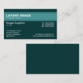 フィルムストリップヘッダー – 緑の濃淡02 名刺 (正面/裏面)