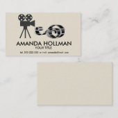 フィルムストリップ及びフィルムカメラ 名刺 (正面/裏面)