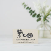 フィルムストリップ及びフィルムカメラ 名刺 (スタンド正面)