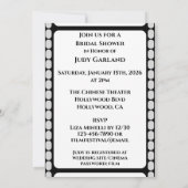 フィルムストリップ招待状 招待状 (裏面)