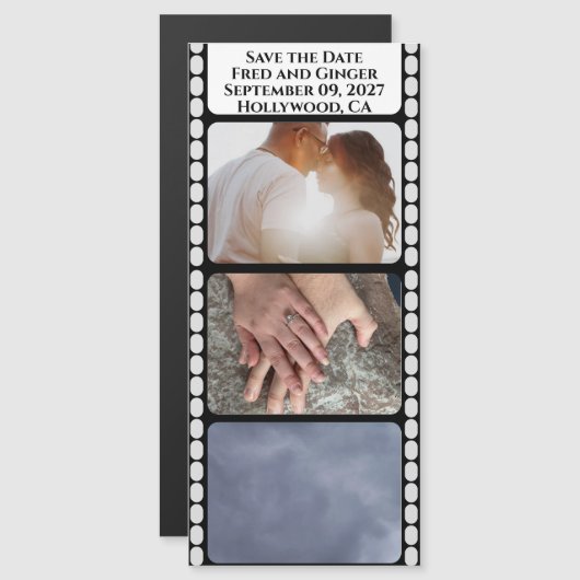 フィルムストリップ磁気日付を保存 (正面/裏面)