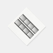 フィルムストリップ紙ナプキンス スタンダードカクテルナプキン (角)