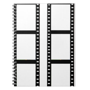 「フィルムストリップ」フォトコラージュ ノートブック
