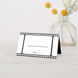 フィルムストリップ プレイスカード