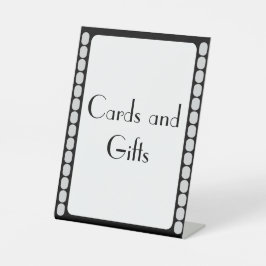 フィルムストリップ 台座サイン