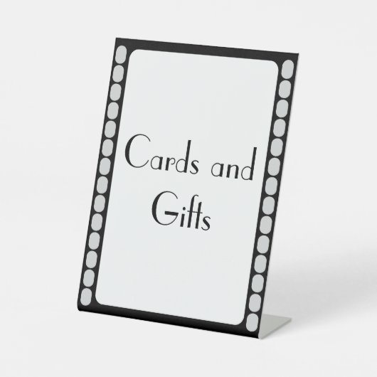 フィルムストリップ 台座サイン (正面)