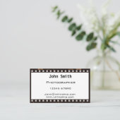 フィルムストリップ 名刺 (スタンド正面)