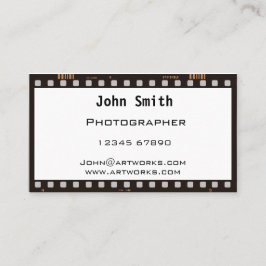 フィルムストリップ 名刺