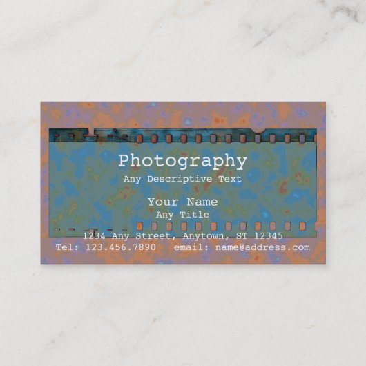 フィルムストリップ 名刺 (正面)