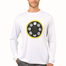 フィルムスプールTシャツ – "The Spiral Spool of Life"