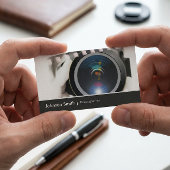 フィルムテレビフォトグラファー撮影カメラレンズ 名刺