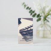 フィルムディレクター写真QRコード名刺 名刺 (スタンド正面)