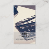 フィルムディレクター写真QRコード名刺 名刺 (正面)