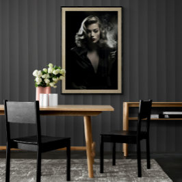 フィルムノワールスタイルポスター ポスター