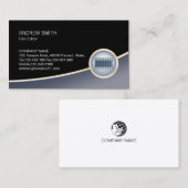 フィルムビジュアルアーツメディアフィルムストリップアイコンビジネスCa 名刺 (正面/裏面)