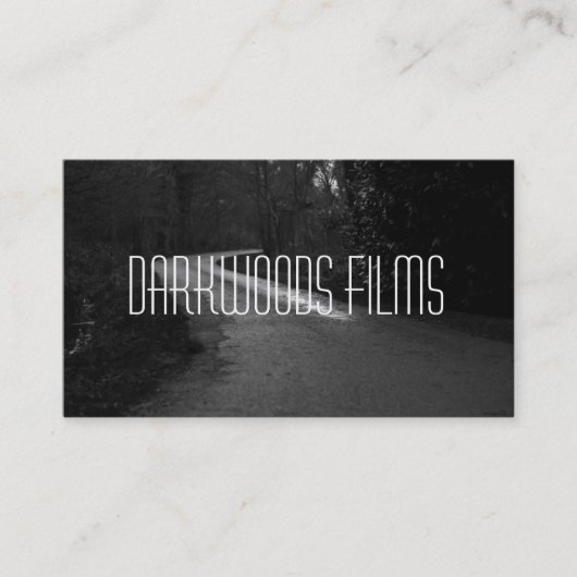 フィルムビデオカメラ映画監督撮影 名刺 (正面)