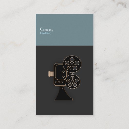 フィルムプロジェクタ 名刺 (裏面)