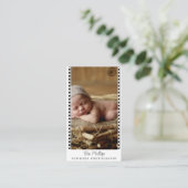 フィルムミニマルストリップ生まれたばかりの撮影 名刺 (スタンド正面)