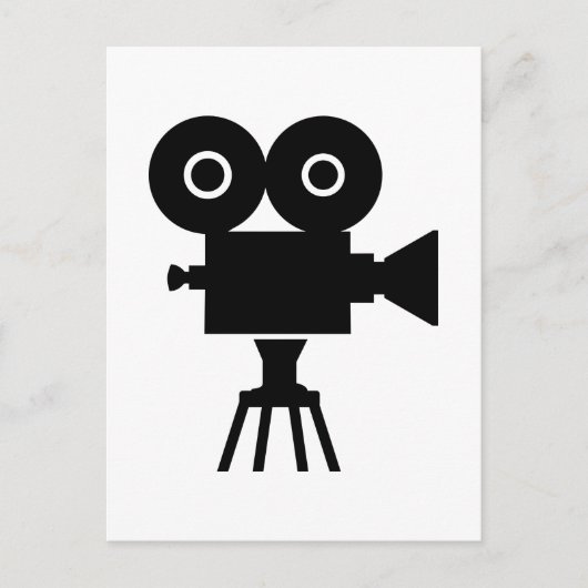 フィルムムービーカメラ ポストカード (正面)