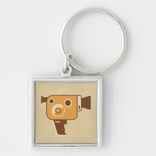 フィルムメーカーのビデオカメラ キーホルダー (正面)