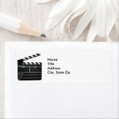 フィルムメーカーフィルム石板クラップボードムービー住所 シール (インサイチュ)