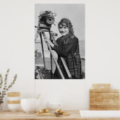 フィルムモーション写真スターメアリーピックフォードヴィンテージ ポスター (キッチン)