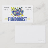 フィルムユーモアのある 名刺 (正面/裏面)