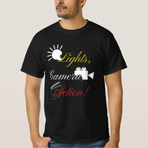フィルムライトカメラの動作 Tシャツ