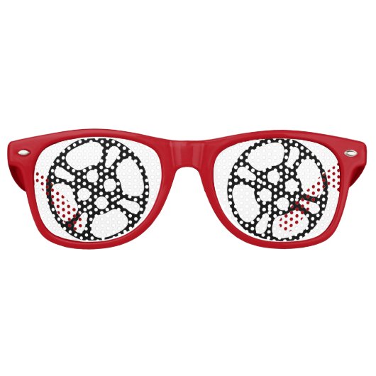 フィルムリールのサングラス レトロサングラス (正面)